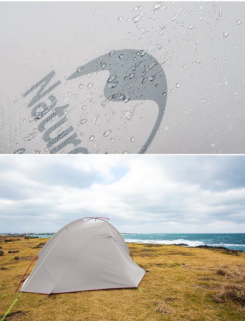 Cheap Goat Tents   Ultralight Tagar Two people Tent  20D Nylon Single Pole Outdoor Waterproof Camping Tent 1.3 KG Not Include Footprint Tents 